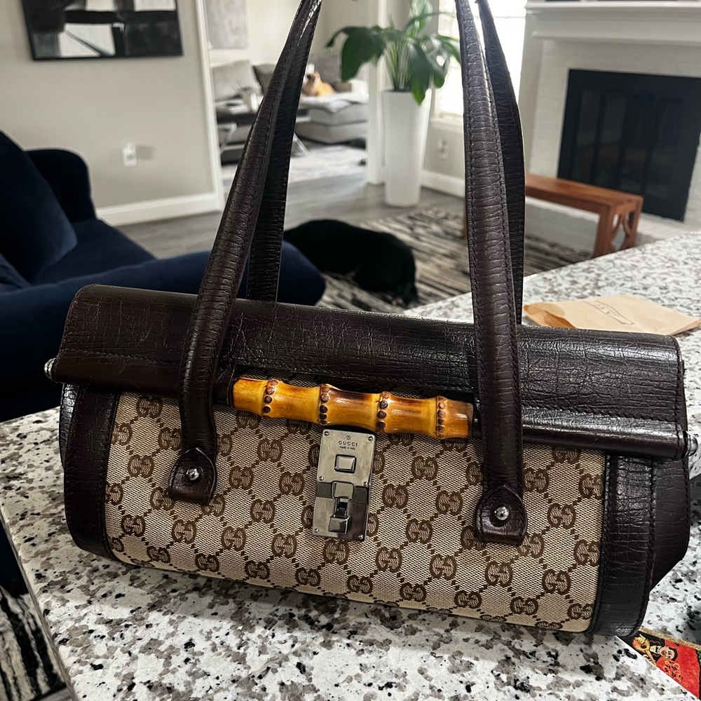 Gucci Brown and Tan Women's Bag